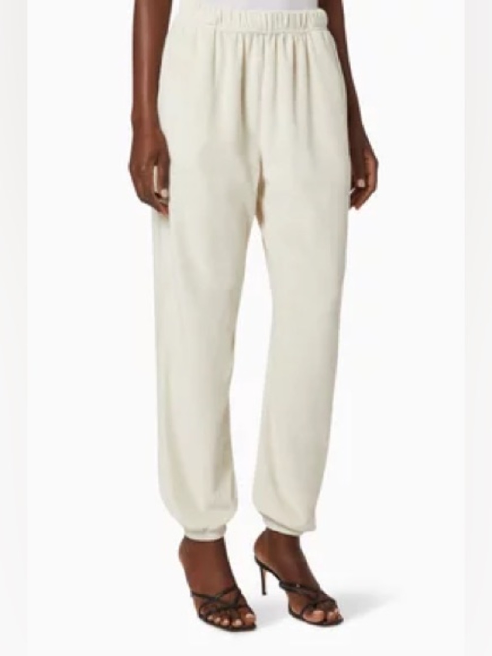 LES TIEN Velour Joggers NWOT